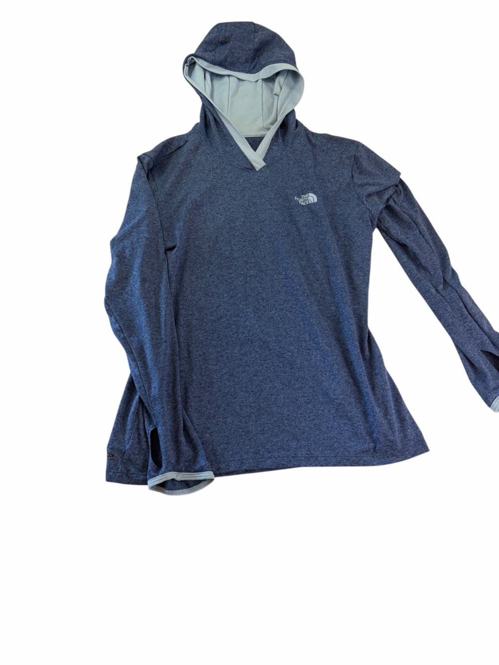 The North Face Women’s Long Sleeve Heathered Navy Crew